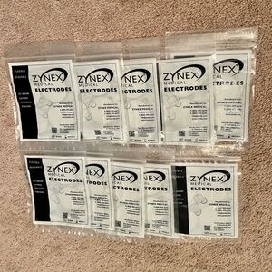 Zynex Electrical Stimulation Electrodes 2" (10packs 40rounds total)Exp:5/31/26